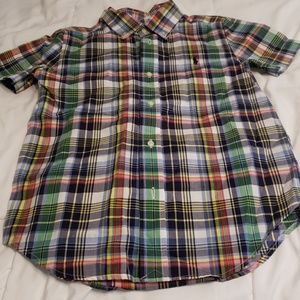 Youth Small Button Down Ralph Lauren Polo Shirt